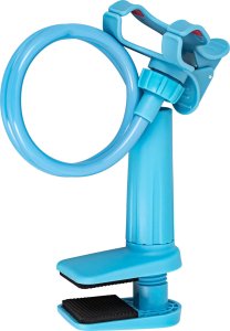 Heckermann Uchwyt Regulowany Do Telefonu Niebieski New 2