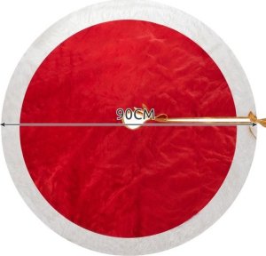 Dekoracja świąteczna Ruhhy Mata- dywanik pod choinkę 90cm Ruhhy 22221 5