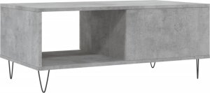 vidaXL Stolik kawowy, szarość betonu, 90x50x36,5 cm 8