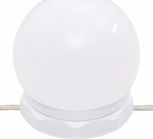 vidaXL vidaXL Toaletka z oświetleniem LED, czarna, 96x40x142 cm 9