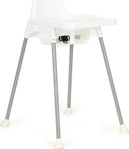 Ecotoys Fotelik krzesełko do karmienia 2w1 ECOTOYS biały 2