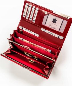 4U Cavaldi Skórzany portfel damski na zatrzask - 4U Cavaldi NoSize 6