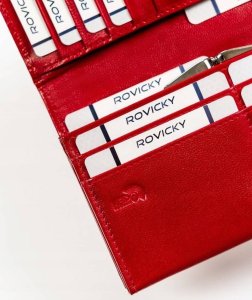 4U Cavaldi Skórzany portfel damski na zatrzask - 4U Cavaldi NoSize 7