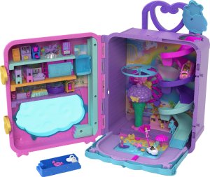 Mattel Polly Pocket. Zestaw Walizka wakacyjny kuror HKV43 8