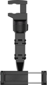 Hurtel Uchwyt na telefon smartfon mocowany do lusterka wstecznego czarny Uchwyt na telefon smartfon mocowany do lusterka wstecznego czarny 4