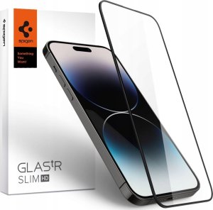 Spigen SZKŁO SPIGEN GLASS FC IPHONE 14 PRO MAX BLACK 1