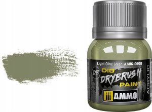 Vallejo Ammo: DIO Drybrush - Light Olive Green 1