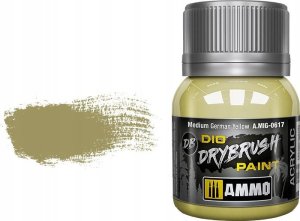 Vallejo Ammo: DIO Drybrush - Medium German Yellow 1