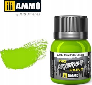 Vallejo Ammo: DIO Drybrush - Pure Green  1