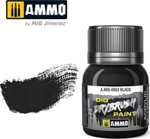 Vallejo Ammo: DIO Drybrush - Black Brown 1