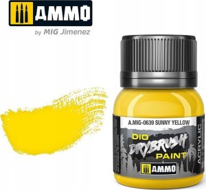 Vallejo Ammo: DIO Drybrush - Sunny Yellow 1