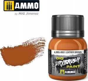 Vallejo Ammo: DIO Drybrush - Leather Brown 1