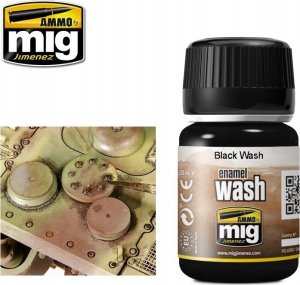 Humbrol Ammo: Enamel Wash - Black Wash 1