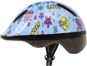 Meteor Kask rowerowy MV6-2 XS 44-48 cm KISS LOVE (24562) 3