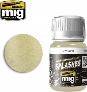 Vallejo Ammo: Splashes - Medium Density Mud - Dry Earth  1