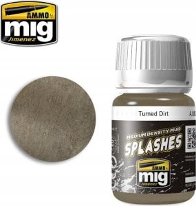 Vallejo Ammo: Splashes - Medium Density Mud - Turned Dirt      1