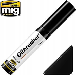 Vallejo Ammo: Oilbrusher - Black (10 ml) 1