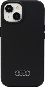 Audi Audi Silicone Case iPhone 15 / 14 / 13 6.1" black/black hardcase AU-LSRIP15-Q3/D1-BK 1