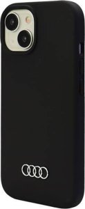Audi Audi Silicone Case iPhone 15 / 14 / 13 6.1" black/black hardcase AU-LSRIP15-Q3/D1-BK 12