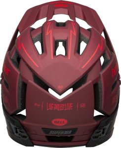 Bell Kask full face BELL SUPER AIR R Rozmiar kasku: S(55-56 cm), Wybierz kolor: Matte Gloss White Infrared 43