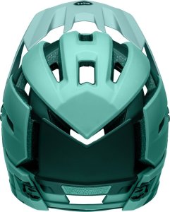Bell Kask full face BELL SUPER AIR R Rozmiar kasku: L(59-63 cm), Wybierz kolor: Matte Turquoise Black 80