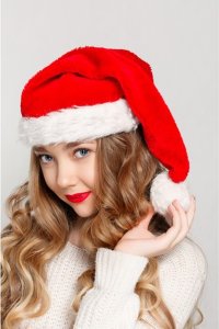 Dekoracja świąteczna Ruhhy czapka mikołaja 8