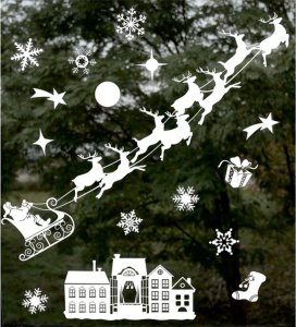 Dekoracja świąteczna Ruhhy Naklejki świąteczne na okno Ruhhy 22305 7