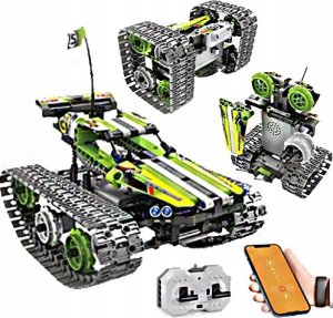 Teka Klocki techniczne R/C 3w1 pojazd g±sienicowy robot 1