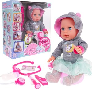 Jokomisiada Interaktywna Lalka Marysia + Akcesoria Lekarza dla dzieci 3+ Ruchome elementy + Odgłosy + Efekt gorączki 2