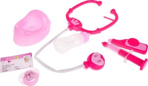 Jokomisiada Interaktywna Lalka Marysia + Akcesoria Lekarza dla dzieci 3+ Ruchome elementy + Odgłosy + Efekt gorączki 4