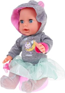 Jokomisiada Interaktywna Lalka Marysia + Akcesoria Lekarza dla dzieci 3+ Ruchome elementy + Odgłosy + Efekt gorączki 6