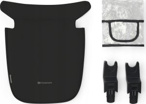 Wózek KinderKraft Universalus vežimėlis Kinderkraft newly 3in1, Mink pro black 8