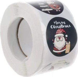 Dekoracja świąteczna Ruhhy Naklejki świąteczne- rolka 500szt. Ruhhy 22328 3