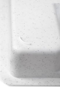 Kadax KADAX Wkład Do Szuflady Plastikowy Organizer Na sztućce Kuchenny Biały 8
