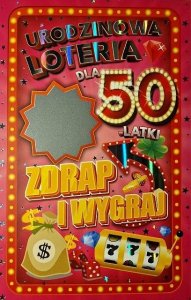 Yeku Karnet Urodziny 50 damskie 1