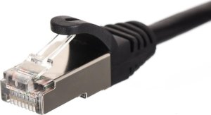 NetRack Patchcord RJ45, kat. 6 FTP F/UTP, 5m, Netrack, czarny 1