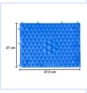 KIK Mata korekcyjna sensoryczna do masażu niebieska 3