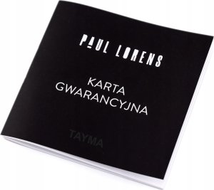 Zegarek Paul Lorens ZEGAREK MĘSKI PAUL LORENS - PL11652A6-6F1 (zg355c) + BOX 6