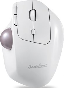 Mysz Perixx Perixx PERIMICE-720 W, Bluetooth, ergonomic trackball mouse, wireless, white 1