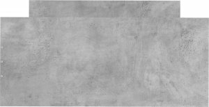 vidaXL vidaXL Rama łóżka, szarość betonu, 90x190 cm, materiał drewnopochodny 4