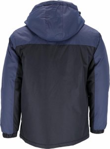 Kurtka męska R.E.I.S. BORG - Kurtka męska ochronna ocieplana odblaski zamek błyskawiczny napy stójka odsuwany kaptur z polarową podszewką 100% poliester powlekany PCV 150 g/m2 XL 6