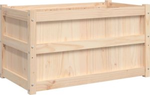 vidaXL vidaXL Donice ogrodowe, 2 szt., lite drewno sosnowe 8