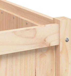 vidaXL vidaXL Donice ogrodowe, 2 szt., lite drewno sosnowe 10