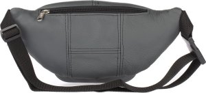 Beltimore Saszetka nerka skórzana biodrówka szara Beltimore F42 4