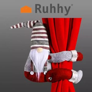 Dekoracja świąteczna Ruhhy Skrzat/ krasnal na rzep Ruhhy 20360 2