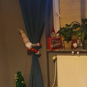 Dekoracja świąteczna Ruhhy Skrzat/ krasnal na rzep Ruhhy 20360 4