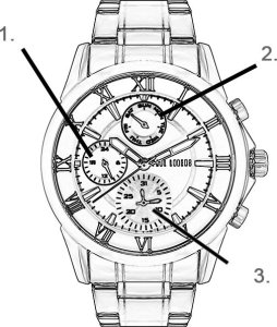 Zegarek Paul Lorens Zegarek męski Paul Lorens - NEXTON- 3844B2-6F3 2