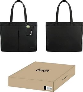 Torba Uniq UNIQ torba na laptopa Hava 16" czarny/midnight black RPET 8