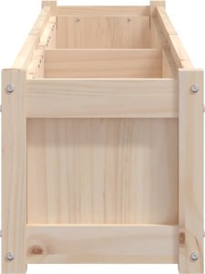 vidaXL vidaXL Donice ogrodowe, 2 szt., lite drewno sosnowe 6