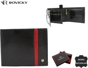 Rovicky Składany skórzany portfel z systemem RFID Rovicky NoSize 1